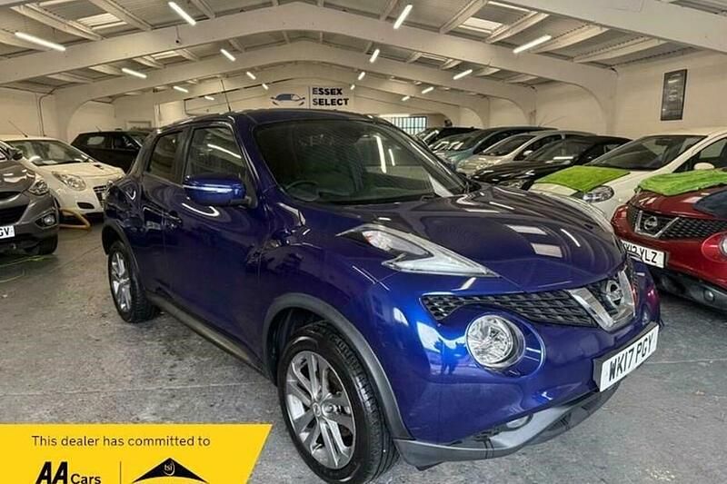 Used Nissan Juke N-Connecta 117 HP (86 kW) 2017 Blue SUV