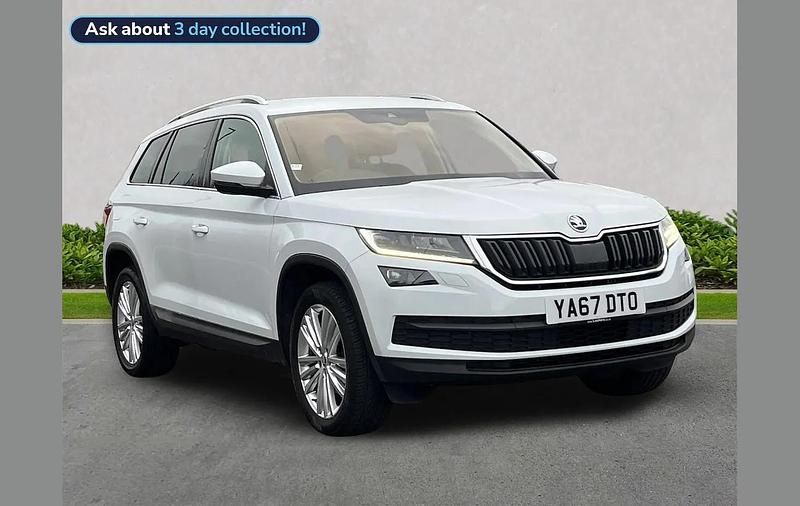 White Used 2017 Skoda Kodiaq SUV | £16,226 (Fair price) - Image 1/4