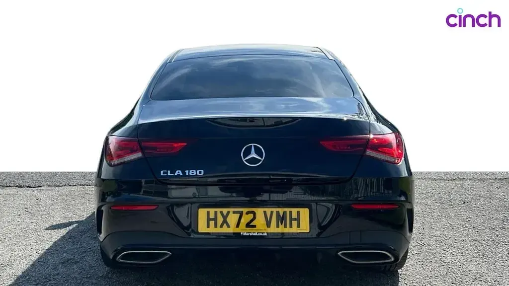 Used Mercedes CLA180 AMG Line Premium Plus 2022 Black Coupe