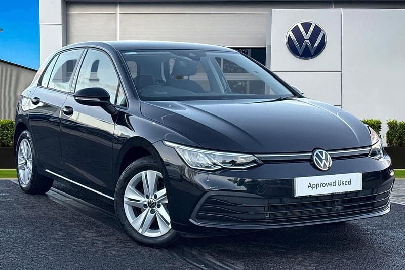 Black Used 2023 VW Golf VIII Life Hatchback | £19,590 (Good price) - Image 1/4