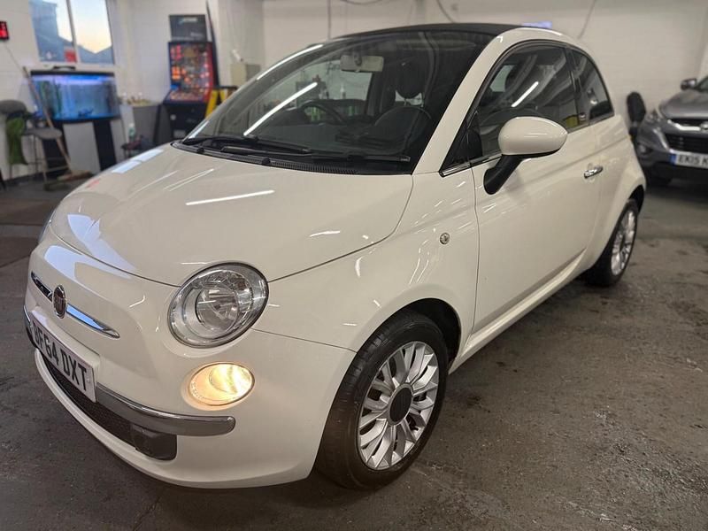 Used Fiat 500C Lounge 2014 White Cabriolet