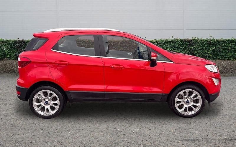 Used Ford Ecosport Titanium 125 HP (91 kW) 2021 Red SUV