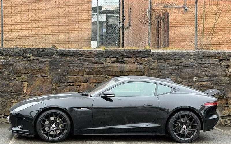 Used Jaguar F-Type R-Dynamic 300 HP (220 kW) 2018 Black Coupe