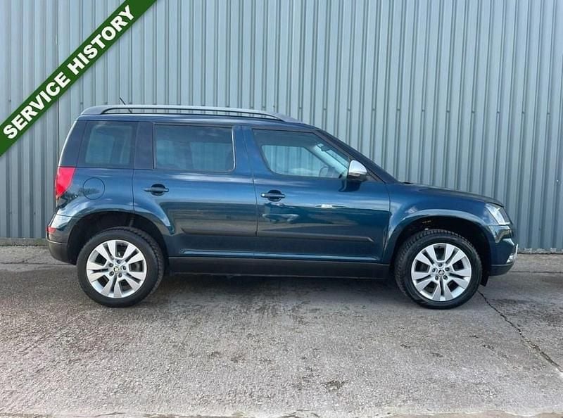 Used Skoda Yeti SE L 110 HP (80 kW) 2016 Blue SUV