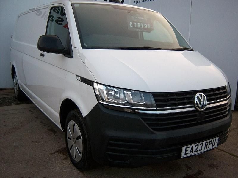 White Used 2023 VW T6.1 Startline Van | £18,195 (Good price) - Image 1/4