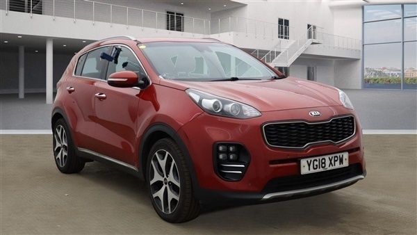 Red Used 2018 Kia Sportage GT-Line SUV | £10,795 (Fair price) - Image 1/1