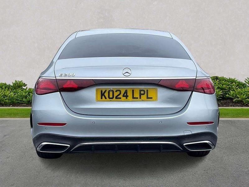 Used Mercedes E200 AMG line 204 HP (150 kW) 2024 Silver Sedan