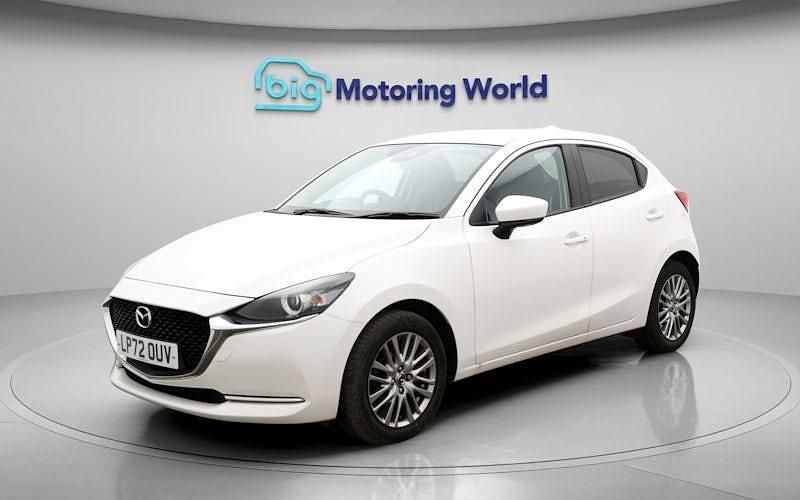 Second-hand Mazda 2 Inclusive 116 CP (85 kW) 2022 Alb Hatchback
