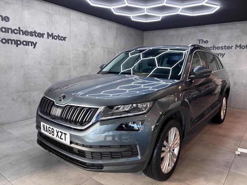Used Skoda Kodiaq SE L 190 HP (139 kW) 2018 Grey SUV