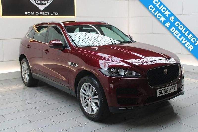 Second-hand Jaguar F-Pace Portfolio 180 CP (132 kW) 2016 Roșu SUV