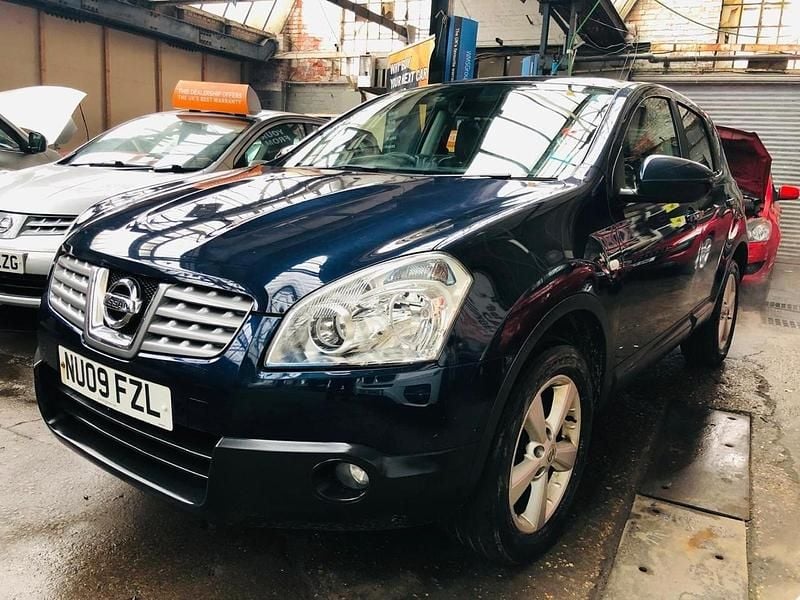 Used Nissan Qashqai Acenta 141 HP (103 kW) 2009 Blue SUV