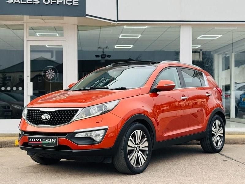 Used Kia Sportage 114 HP (83 kW) 2015 Orange SUV