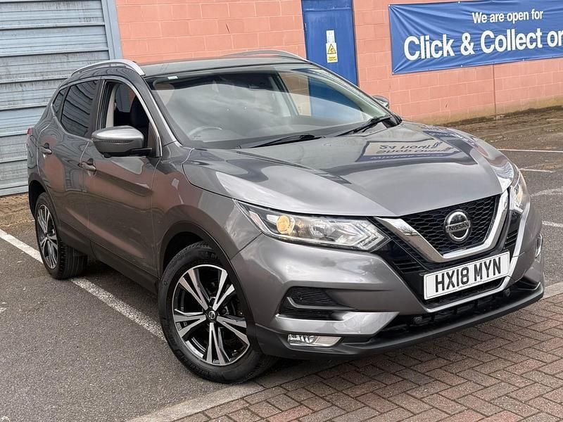 Used Nissan Qashqai N-Connecta 115 HP (84 kW) 2018 Grey SUV
