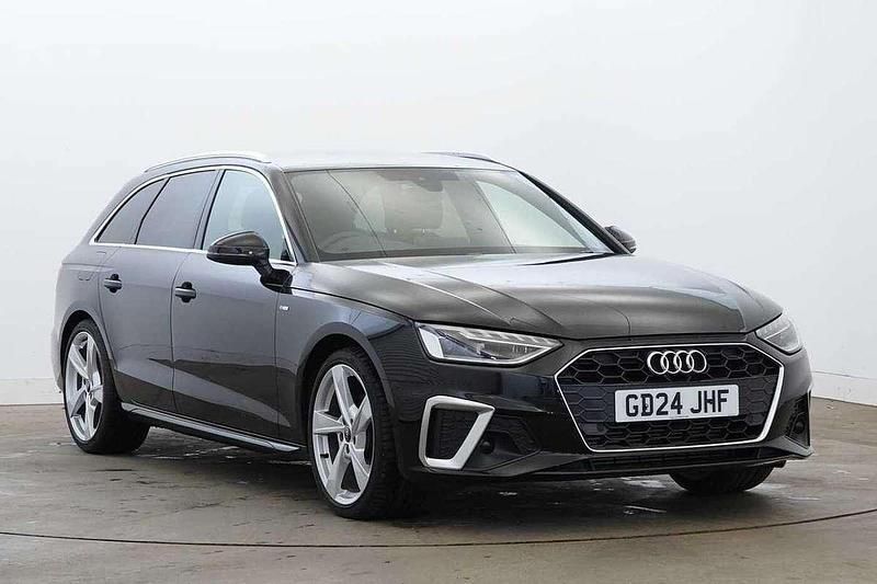 Black Used 2024 Audi A4 S-Line Estate | £27,995 (Fair price) - Image 1/4