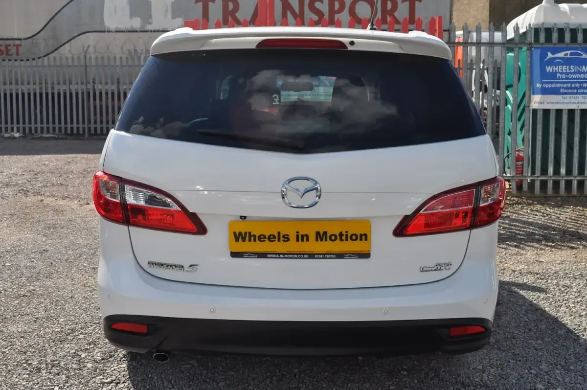 Used Mazda 5 Edition 115 HP (84 kW) 2014 White MPV
