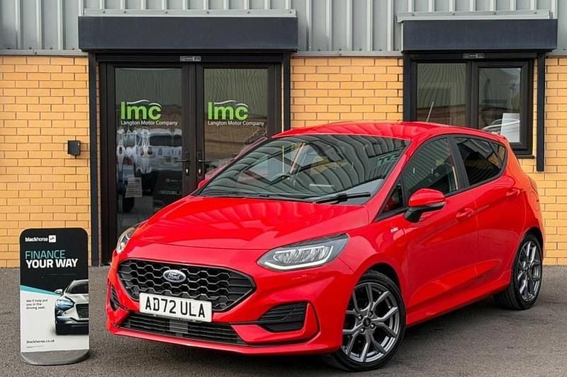 Used Ford Fiesta ST-Line 125 HP (91 kW) 2023 Red Hatchback