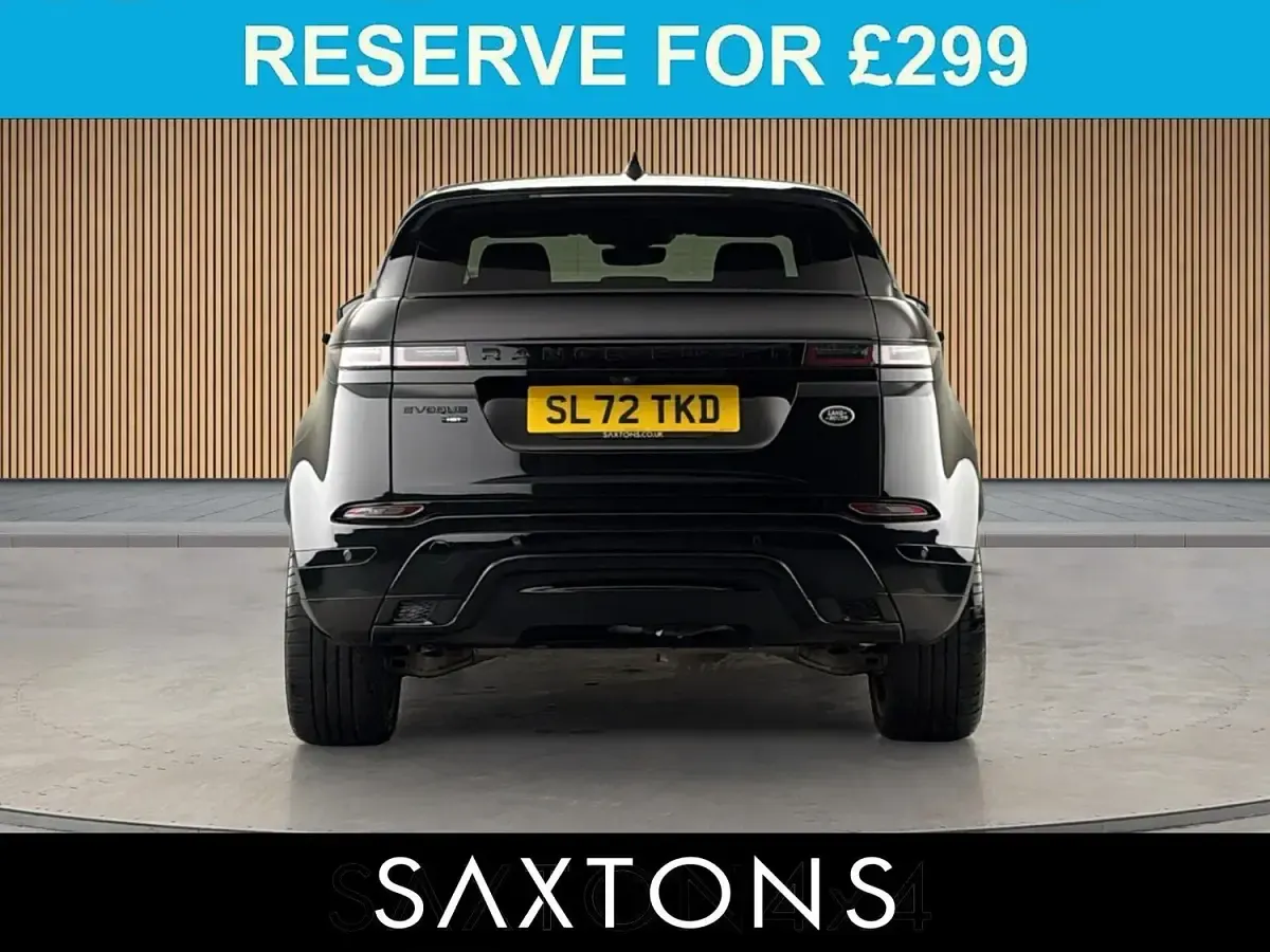Used Land Rover Range Rover evoque S 305 HP (224 kW) 2022 Santorini black Hatchback
