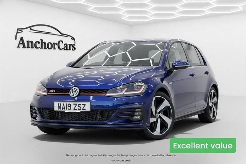 Blue Used 2019 VW Golf VII GTI Hatchback | £17,890 (Good price) - Image 1/1
