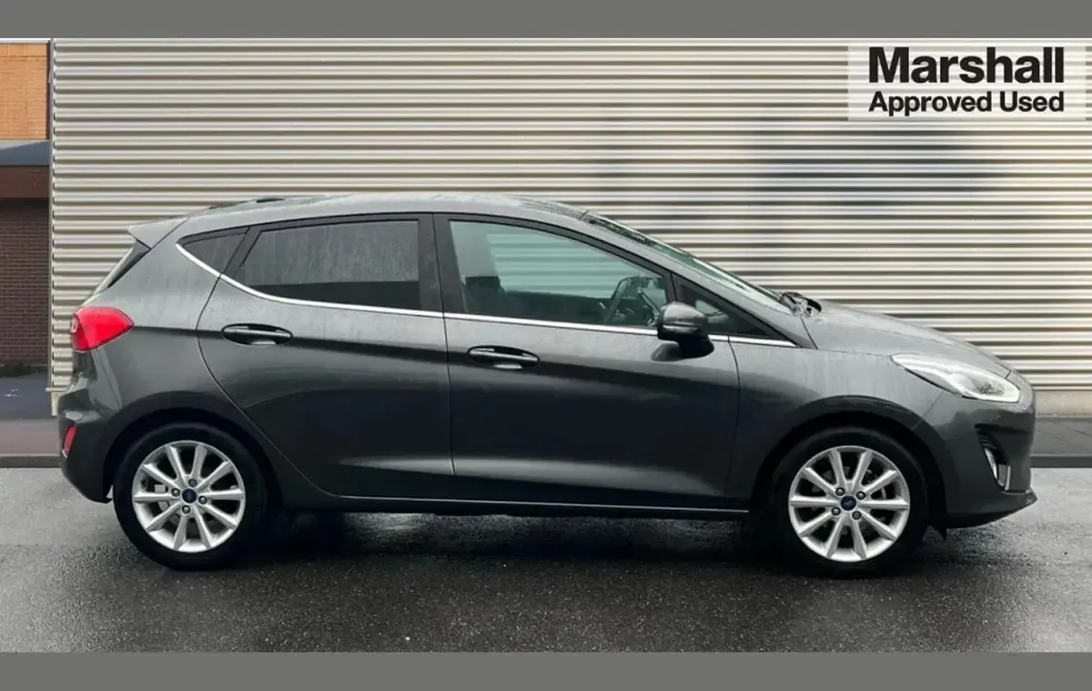 Used Ford Fiesta Titanium 125 HP (91 kW) 2021 Grey Hatchback