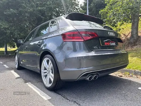 Used Audi A3 S-Line 2014 Grey Hatchback