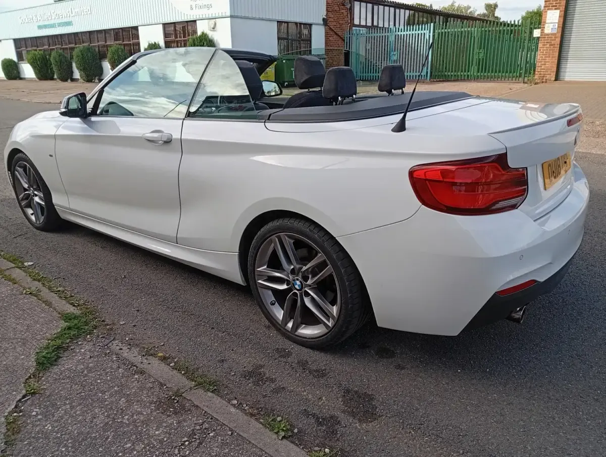 Used BMW 218 M Sport 2018 White Cabriolet