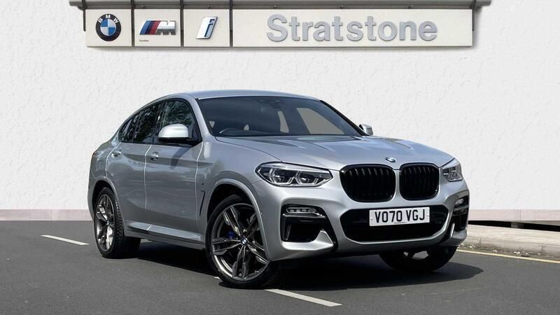 Silver Used 2020 BMW X4 M Sport SUV | £35,392 (Fair price) - Image 1/4