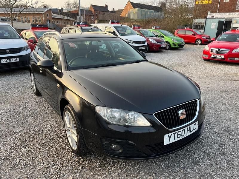 Used Seat Exeo SE 143 HP (105 kW) 2011 Black Estate