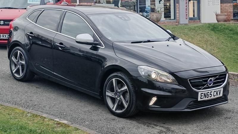 Used Volvo V40 R-Design 2016 Black Hatchback