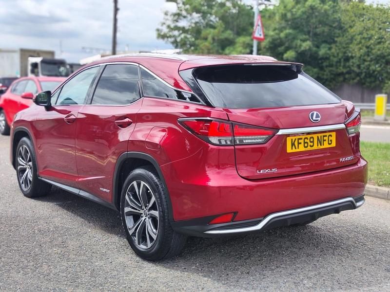 Used Lexus RX450h 2020 Red SUV