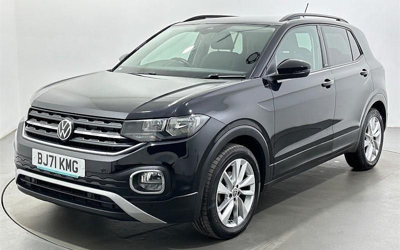 Usado VW T-Cross Active 110 HP (80 kW) 2021 Preto SUV