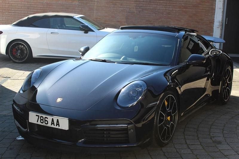 Black Used 2023 Porsche 911 Turbo S Coupe | £160,000 (Good price) - Image 1/4