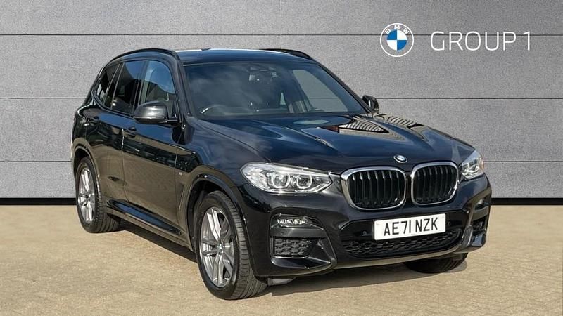 Black Used 2021 BMW X3 M Sport SUV | £26,610 (Super price) - Image 1/4