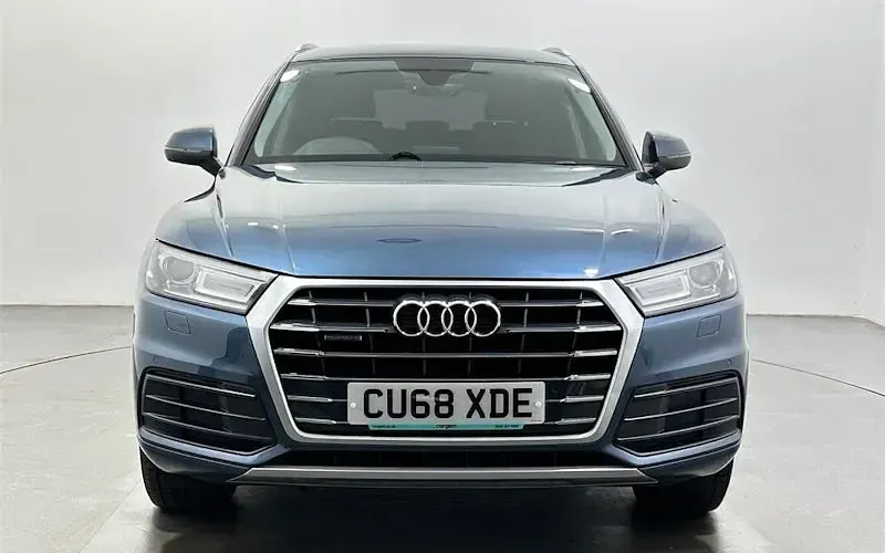 Used Audi Q5 190 HP (139 kW) 2018 Blue SUV