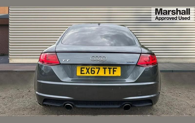 Used Audi TT Black Edition 230 HP (169 kW) 2017 Grey Coupe