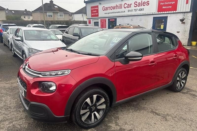 Used Citroën C3 Feel 2018 Red Hatchback