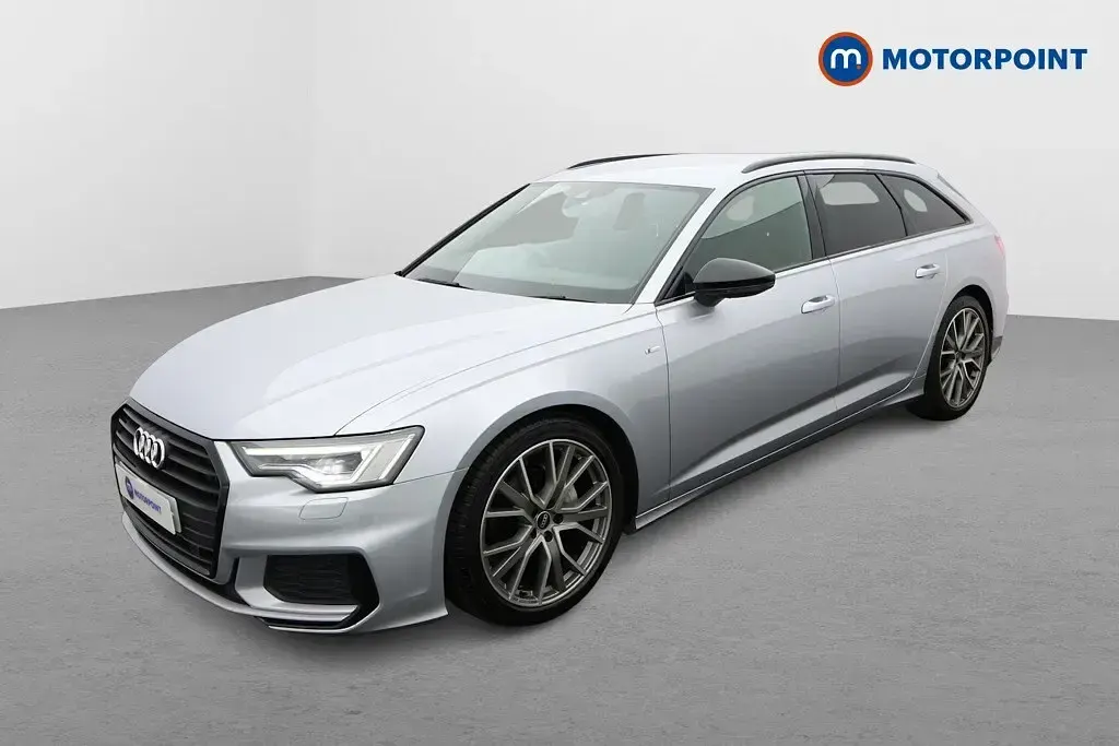 Used Audi A6 Black Edition 204 HP (150 kW) 2021 Silver Estate