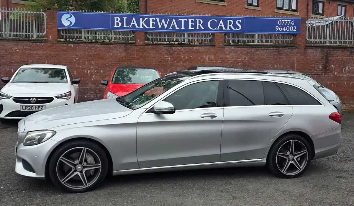 Used Mercedes C350e Premium Plus 2015 Silver Estate