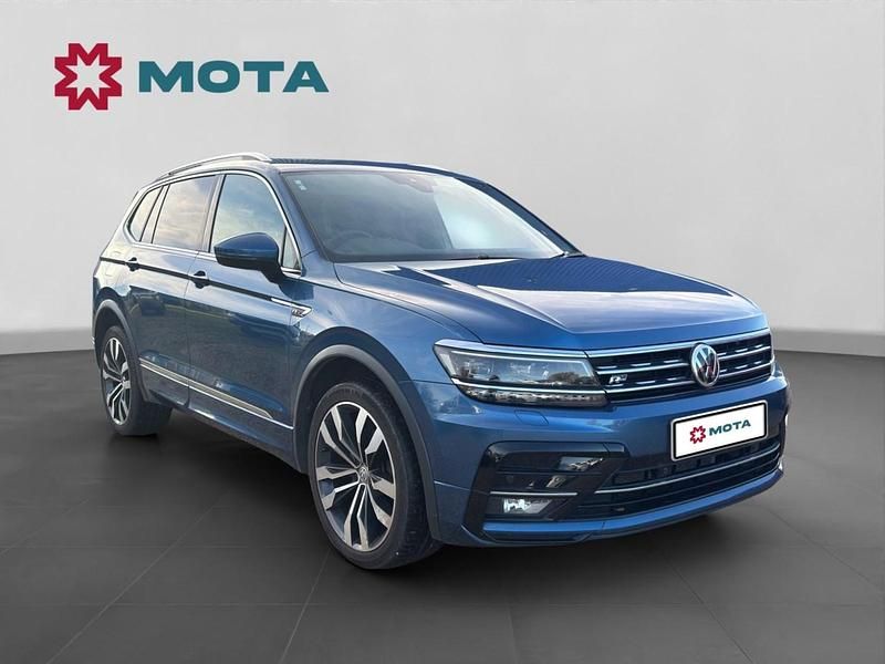 Blue Used 2019 VW Tiguan Allspace R-line SUV | £19,995 (Good price) - Image 1/4