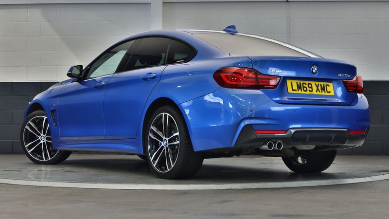 Used BMW 420 Gran Coupé M Sport 187 HP (137 kW) 2019 Blue Coupe