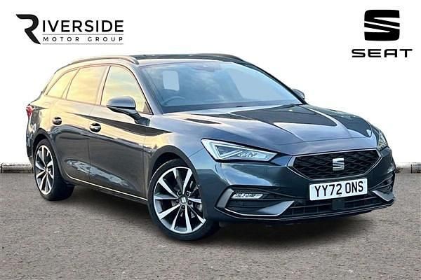 Grey Used 2022 Seat Leon FR Sport Estate | £18,990 (A bit pricey) - Image 1/4