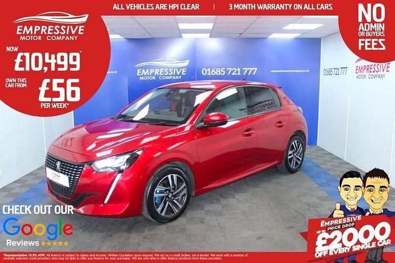Red Used 2021 Peugeot 208 Allure Hatchback | £10,499 (A bit pricey) - Image 1/1
