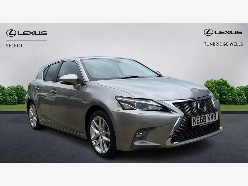 Silver Used 2018 Lexus CT200h Hatchback | £15,990 (Fair price) - Image 1/3