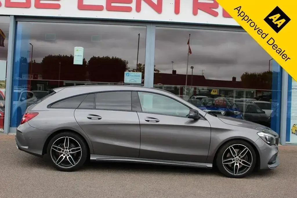 Used Mercedes CLA220 AMG line 2018 Grey Coupe