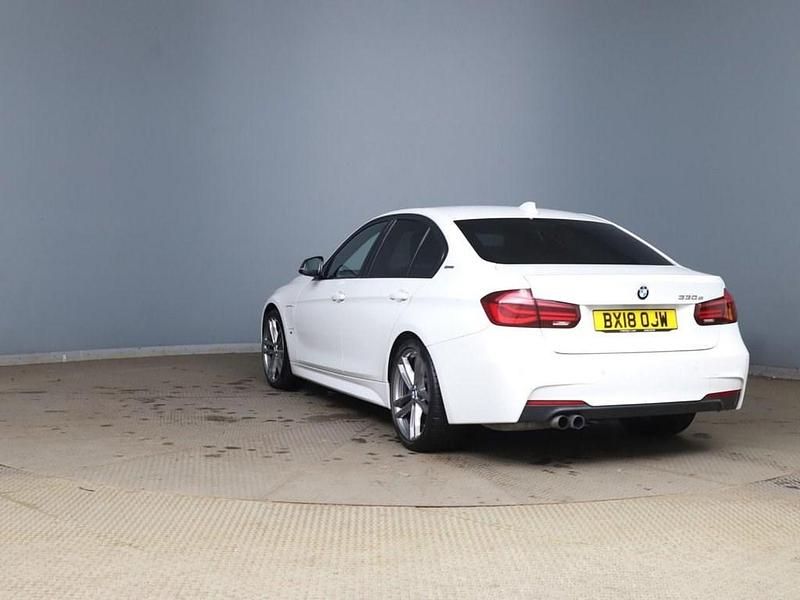 Usado BMW 330 M Sport 252 CV (185 kW) 2018 Blanco Berlina