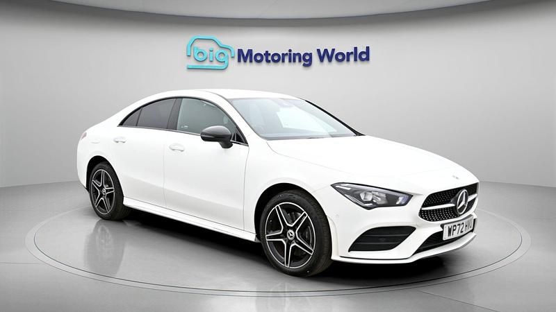 Used Mercedes CLA250e AMG line 259 HP (190 kW) 2022 White Sedan