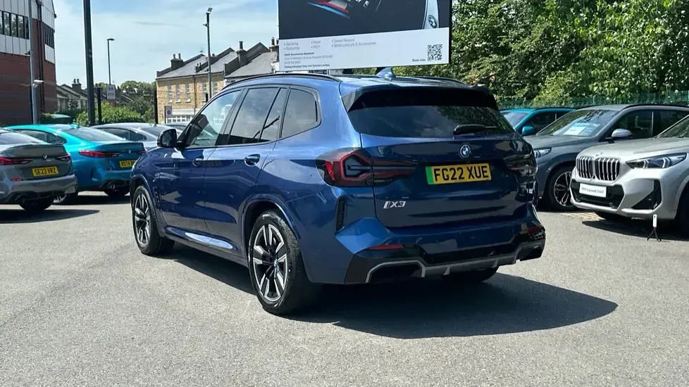 Used BMW iX3 M Sport 207 kW (282 HP) 2022 Blue SUV