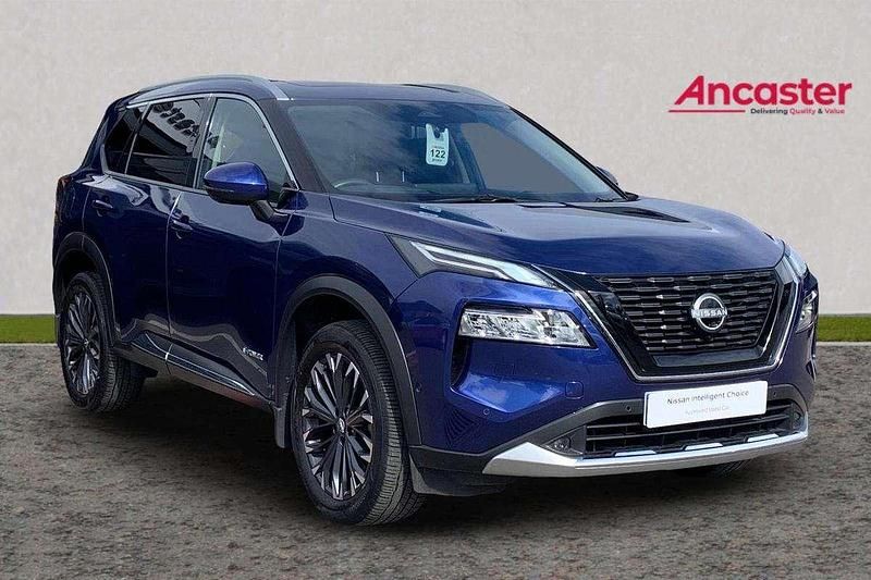 Blue Used 2024 Nissan X-Trail Tekna SUV | £31,975 (A bit pricey) - Image 1/4
