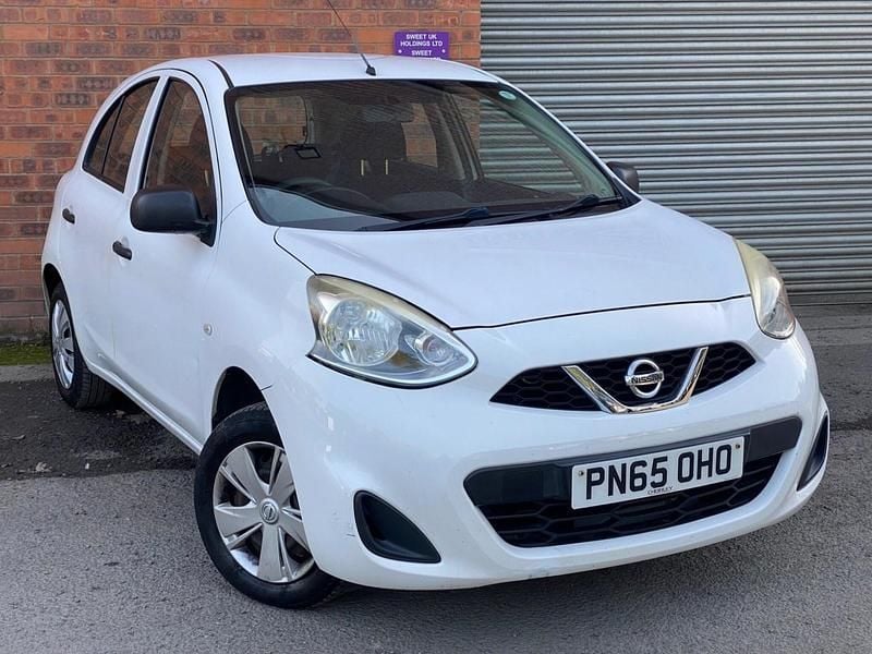 White Used 2015 Nissan Micra Visia Hatchback | £1,095 (Super price) - Image 1/3