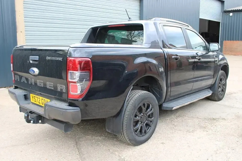 Begagnad Ford Ranger Wildtrack 2022 Svart Pickup