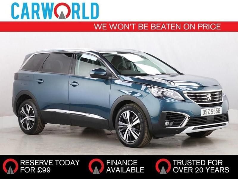 Green Used 2019 Peugeot 5008 Allure SUV | £17,990 (Fair price) - Image 1/3